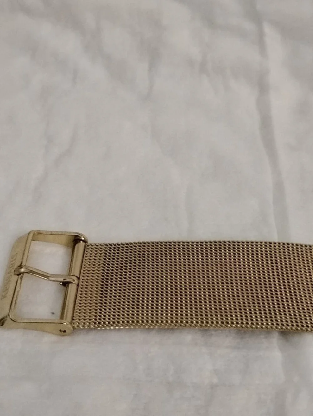 Kessaris Goldtone Bracelet Watch